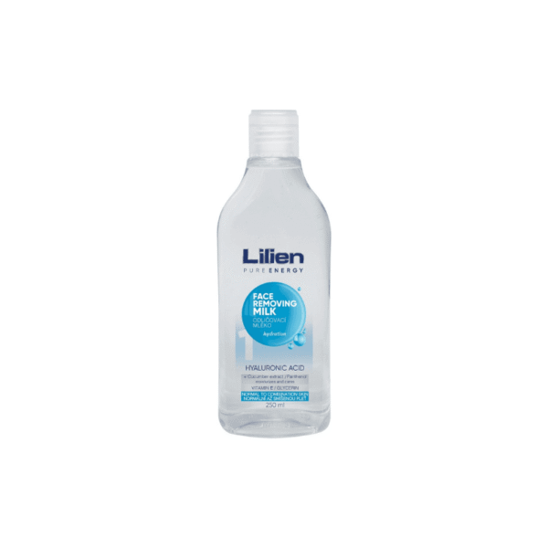 Lilien makiažo valymo pienelis su hialurono rūgštimi​ 250ml