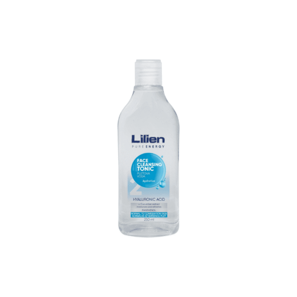 Lilien veido valomasis vanduo su hialurono rūgštimi​ 250ml