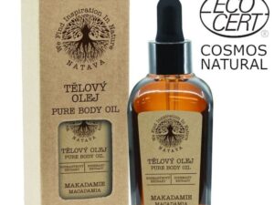 Natava grynas kūno aliejus - Makadamijos 50ml