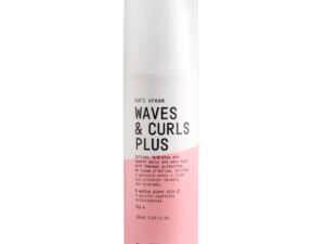 Glossco Waves & Curls Plus ypač stiprios fiksacijos garbanų kremas 150 ml.