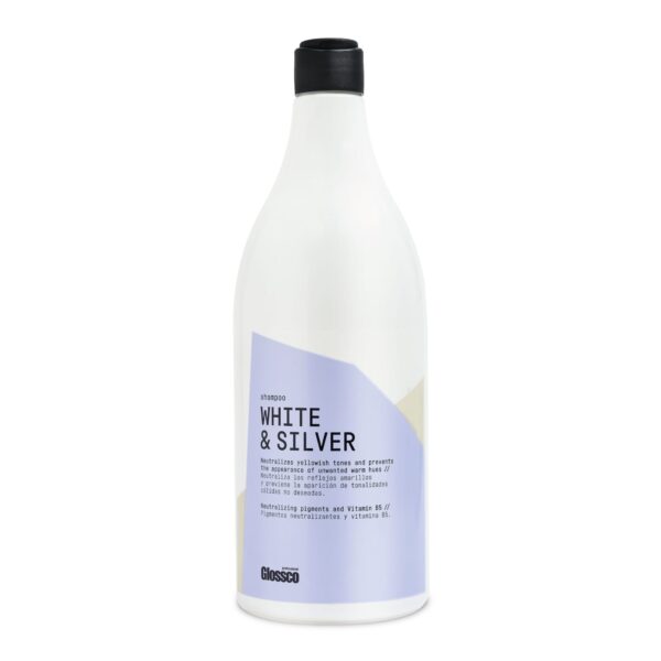 Glossco White & Silver pilkinantis plaukų šampūnas 1000 ml.