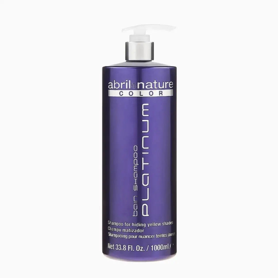 Abril et Nature Platinum - Šampūnas, neutralizuojantis geltoną atspalvį 1000 ml