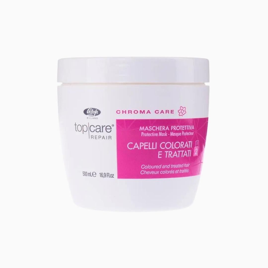 Lisap Chroma Care - Revitalizuojanti kaukė dažytiems plaukams 500 ml