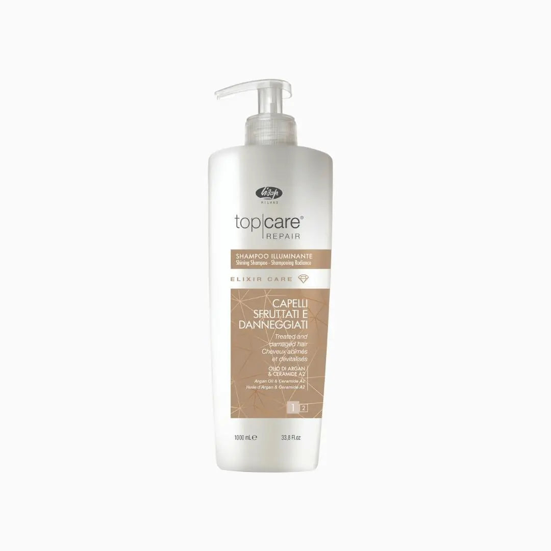 Lisap Top Care Repair - Žvilgesio suteikiantis šampūnas 1000 ml