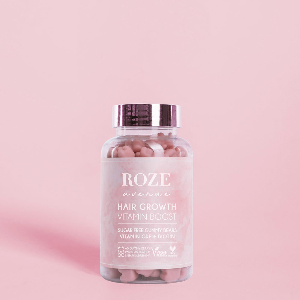 Roze Avenue - Plaukų augimą skatinantys guminukai