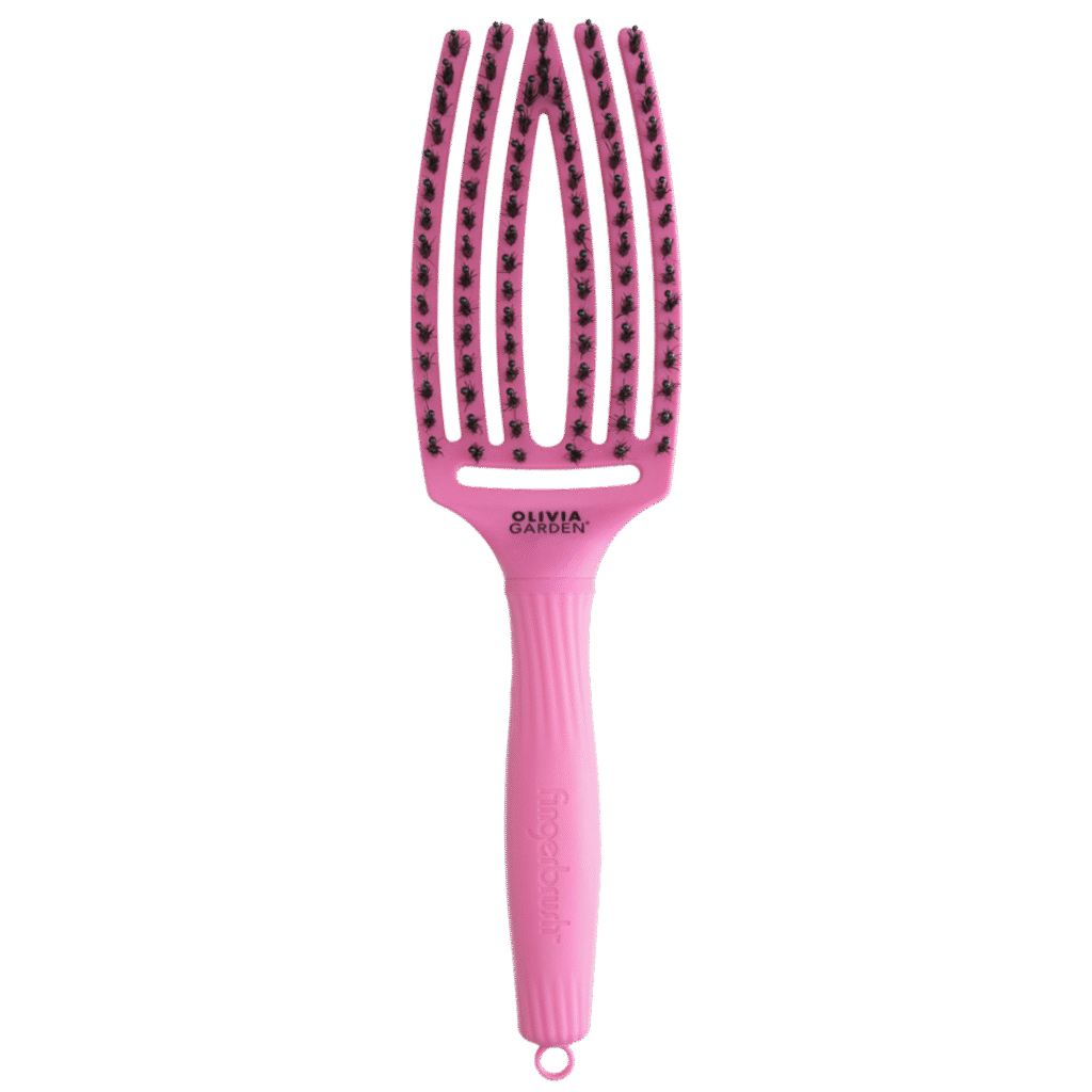 Olivia Garden - Vidutinio dydžio plaukų šepetys - Dolce Vita - Pink Granita