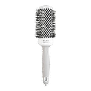 "Olivia Garden Blowout Shine - White & Grey" plaukų šepetys 45 mm