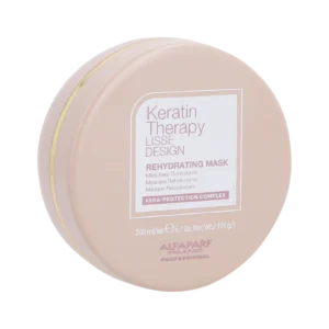 Alfaparf Keratin Therapy Lisse Design Drėkinamoji kaukė po plaukų tiesinimo procedūros 200ml