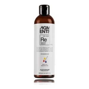 Alfaparf Pigments Reparative Shampoo atkuriantis šampūnas pažeistiems plaukams