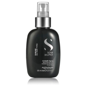 AlfaParf Semi Di Lino Sublime Crystal spindesio suteikiantis purškiklis visų tipų plaukams 125ml