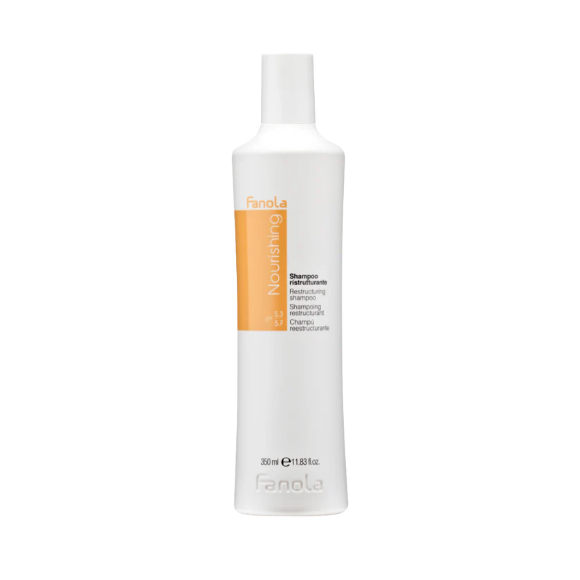 Fanola Nourishing atkuriamasis šampūnas pažeistiems plaukams 350 ml