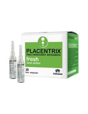 Placentrix Fresh ampulės plaukams pakuotė